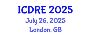 International Conference on Desalination and Renewable Energy (ICDRE) July 26, 2025 - London, United Kingdom