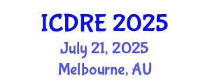 International Conference on Desalination and Renewable Energy (ICDRE) July 21, 2025 - Melbourne, Australia
