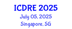 International Conference on Desalination and Renewable Energy (ICDRE) July 05, 2025 - Singapore, Singapore