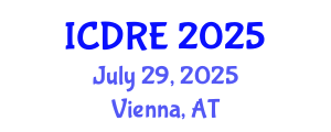 International Conference on Desalination and Renewable Energy (ICDRE) July 29, 2025 - Vienna, Austria