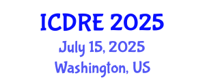 International Conference on Desalination and Renewable Energy (ICDRE) July 15, 2025 - Washington, United States