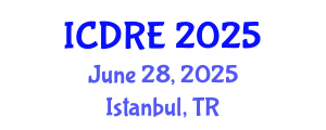 International Conference on Desalination and Renewable Energy (ICDRE) June 28, 2025 - Istanbul, Turkey
