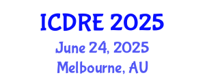 International Conference on Desalination and Renewable Energy (ICDRE) June 24, 2025 - Melbourne, Australia