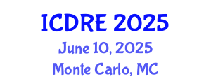 International Conference on Desalination and Renewable Energy (ICDRE) June 10, 2025 - Monte Carlo, Monaco