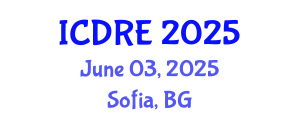 International Conference on Desalination and Renewable Energy (ICDRE) June 03, 2025 - Sofia, Bulgaria