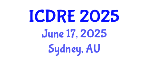 International Conference on Desalination and Renewable Energy (ICDRE) June 17, 2025 - Sydney, Australia