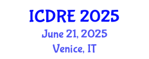 International Conference on Desalination and Renewable Energy (ICDRE) June 21, 2025 - Venice, Italy