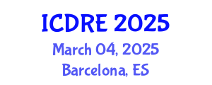 International Conference on Desalination and Renewable Energy (ICDRE) March 04, 2025 - Barcelona, Spain