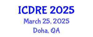 International Conference on Desalination and Renewable Energy (ICDRE) March 25, 2025 - Doha, Qatar