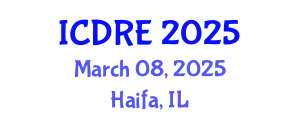 International Conference on Desalination and Renewable Energy (ICDRE) March 08, 2025 - Haifa, Israel