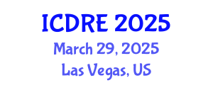 International Conference on Desalination and Renewable Energy (ICDRE) March 29, 2025 - Las Vegas, United States