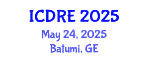 International Conference on Desalination and Renewable Energy (ICDRE) May 24, 2025 - Batumi, Georgia