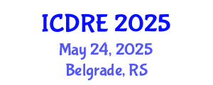 International Conference on Desalination and Renewable Energy (ICDRE) May 24, 2025 - Belgrade, Serbia