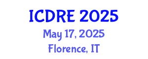 International Conference on Desalination and Renewable Energy (ICDRE) May 17, 2025 - Florence, Italy