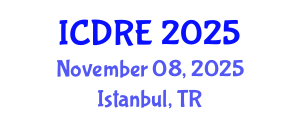 International Conference on Desalination and Renewable Energy (ICDRE) November 08, 2025 - Istanbul, Turkey