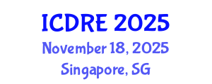 International Conference on Desalination and Renewable Energy (ICDRE) November 18, 2025 - Singapore, Singapore