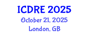 International Conference on Desalination and Renewable Energy (ICDRE) October 21, 2025 - London, United Kingdom