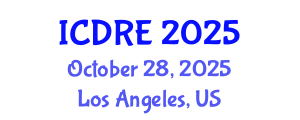 International Conference on Desalination and Renewable Energy (ICDRE) October 28, 2025 - Los Angeles, United States