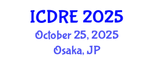 International Conference on Desalination and Renewable Energy (ICDRE) October 25, 2025 - Osaka, Japan