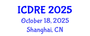 International Conference on Desalination and Renewable Energy (ICDRE) October 18, 2025 - Shanghai, China