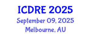 International Conference on Desalination and Renewable Energy (ICDRE) September 09, 2025 - Melbourne, Australia