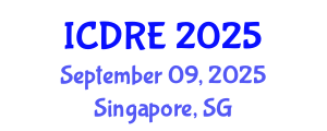 International Conference on Desalination and Renewable Energy (ICDRE) September 09, 2025 - Singapore, Singapore