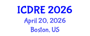 International Conference on Desalination and Renewable Energy (ICDRE) April 20, 2026 - Boston, United States International Conference on Desalination and Renewable Energy (ICDRE) April 20, 2026 - Boston, United States