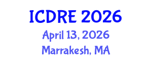 International Conference on Desalination and Renewable Energy (ICDRE) April 13, 2026 - Marrakesh, Morocco International Conference on Desalination and Renewable Energy (ICDRE) April 13, 2026 - Marrakesh, Morocco