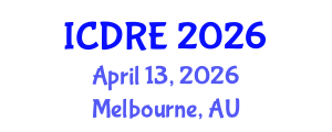 International Conference on Desalination and Renewable Energy (ICDRE) April 13, 2026 - Melbourne, Australia International Conference on Desalination and Renewable Energy (ICDRE) April 13, 2026 - Melbourne, Australia
