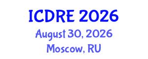 International Conference on Desalination and Renewable Energy (ICDRE) August 30, 2026 - Moscow, Russia