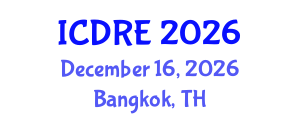 International Conference on Desalination and Renewable Energy (ICDRE) December 16, 2026 - Bangkok, Thailand International Conference on Desalination and Renewable Energy (ICDRE) December 16, 2026 - Bangkok, Thailand