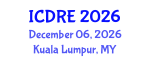 International Conference on Desalination and Renewable Energy (ICDRE) December 06, 2026 - Kuala Lumpur, Malaysia