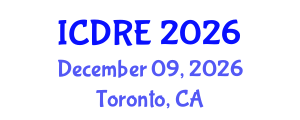 International Conference on Desalination and Renewable Energy (ICDRE) December 09, 2026 - Toronto, Canada International Conference on Desalination and Renewable Energy (ICDRE) December 09, 2026 - Toronto, Canada