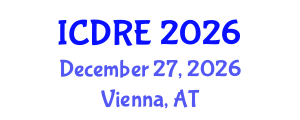 International Conference on Desalination and Renewable Energy (ICDRE) December 27, 2026 - Vienna, Austria International Conference on Desalination and Renewable Energy (ICDRE) December 27, 2026 - Vienna, Austria