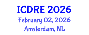 International Conference on Desalination and Renewable Energy (ICDRE) February 02, 2026 - Amsterdam, Netherlands International Conference on Desalination and Renewable Energy (ICDRE) February 02, 2026 - Amsterdam, Netherlands