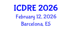 International Conference on Desalination and Renewable Energy (ICDRE) February 12, 2026 - Barcelona, Spain International Conference on Desalination and Renewable Energy (ICDRE) February 12, 2026 - Barcelona, Spain