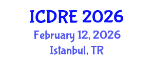 International Conference on Desalination and Renewable Energy (ICDRE) February 12, 2026 - Istanbul, Turkey International Conference on Desalination and Renewable Energy (ICDRE) February 12, 2026 - Istanbul, Turkey