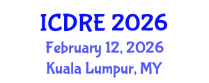 International Conference on Desalination and Renewable Energy (ICDRE) February 12, 2026 - Kuala Lumpur, Malaysia International Conference on Desalination and Renewable Energy (ICDRE) February 12, 2026 - Kuala Lumpur, Malaysia