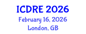 International Conference on Desalination and Renewable Energy (ICDRE) February 16, 2026 - London, United Kingdom International Conference on Desalination and Renewable Energy (ICDRE) February 16, 2026 - London, United Kingdom