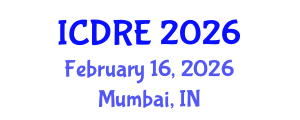 International Conference on Desalination and Renewable Energy (ICDRE) February 16, 2026 - Mumbai, India