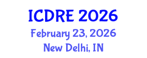 International Conference on Desalination and Renewable Energy (ICDRE) February 23, 2026 - New Delhi, India International Conference on Desalination and Renewable Energy (ICDRE) February 23, 2026 - New Delhi, India