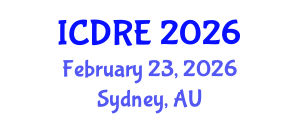 International Conference on Desalination and Renewable Energy (ICDRE) February 23, 2026 - Sydney, Australia International Conference on Desalination and Renewable Energy (ICDRE) February 23, 2026 - Sydney, Australia