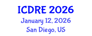 International Conference on Desalination and Renewable Energy (ICDRE) January 12, 2026 - San Diego, United States International Conference on Desalination and Renewable Energy (ICDRE) January 12, 2026 - San Diego, United States