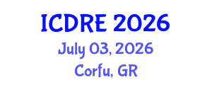 International Conference on Desalination and Renewable Energy (ICDRE) July 03, 2026 - Corfu, Greece
