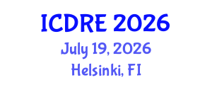 International Conference on Desalination and Renewable Energy (ICDRE) July 19, 2026 - Helsinki, Finland