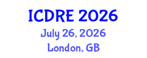 International Conference on Desalination and Renewable Energy (ICDRE) July 26, 2026 - London, United Kingdom International Conference on Desalination and Renewable Energy (ICDRE) July 26, 2026 - London, United Kingdom