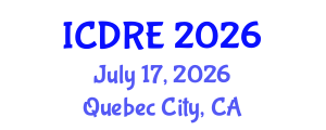 International Conference on Desalination and Renewable Energy (ICDRE) July 17, 2026 - Quebec City, Canada International Conference on Desalination and Renewable Energy (ICDRE) July 17, 2026 - Quebec City, Canada