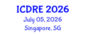 International Conference on Desalination and Renewable Energy (ICDRE) July 05, 2026 - Singapore, Singapore International Conference on Desalination and Renewable Energy (ICDRE) July 05, 2026 - Singapore, Singapore
