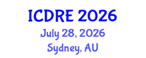 International Conference on Desalination and Renewable Energy (ICDRE) July 28, 2026 - Sydney, Australia International Conference on Desalination and Renewable Energy (ICDRE) July 28, 2026 - Sydney, Australia