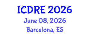 International Conference on Desalination and Renewable Energy (ICDRE) June 08, 2026 - Barcelona, Spain International Conference on Desalination and Renewable Energy (ICDRE) June 08, 2026 - Barcelona, Spain
